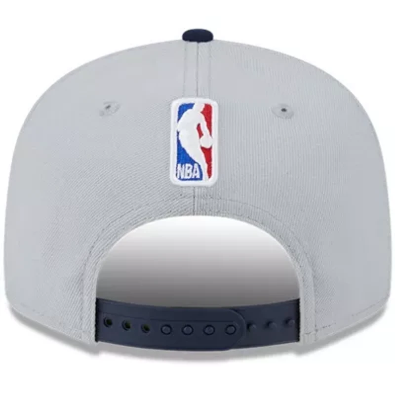 NBA Gray/Navy Washington Wizards Tip-Off Two-Tone 9FIFTY Snapback Hat
