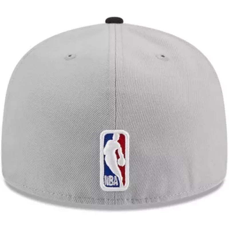 NBA Gray/Black Brooklyn Nets Tip-Off Two-Tone 59FIFTY Fitted Hat