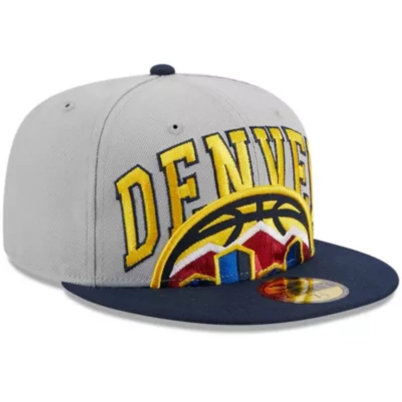 NBA Gray/Navy Denver Nuggets Tip-Off Two-Tone 59FIFTY Fitted Hat