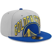 NBA Gray/Royal Golden State Warriors Tip-Off Two-Tone 59FIFTY Fitted Hat