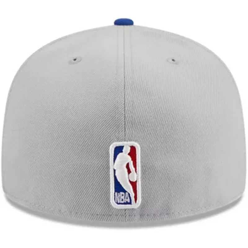 NBA Gray/Royal Golden State Warriors Tip-Off Two-Tone 59FIFTY Fitted Hat