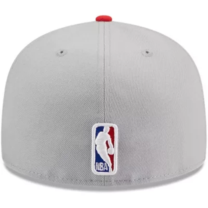NBA Gray/Red Houston Rockets Tip-Off Two-Tone 59FIFTY Fitted Hat
