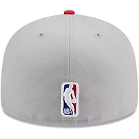 NBA Gray/Red Houston Rockets Tip-Off Two-Tone 59FIFTY Fitted Hat