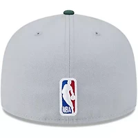 NBA Gray/Hunter Milwaukee Bucks Tip-Off Two-Tone 59FIFTY Fitted Hat