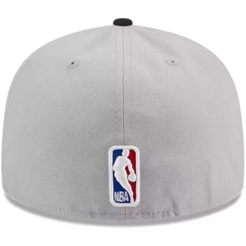 NBA Gray/Black Portland Trail Blazers Tip-Off Two-Tone 59FIFTY Fitted Hat