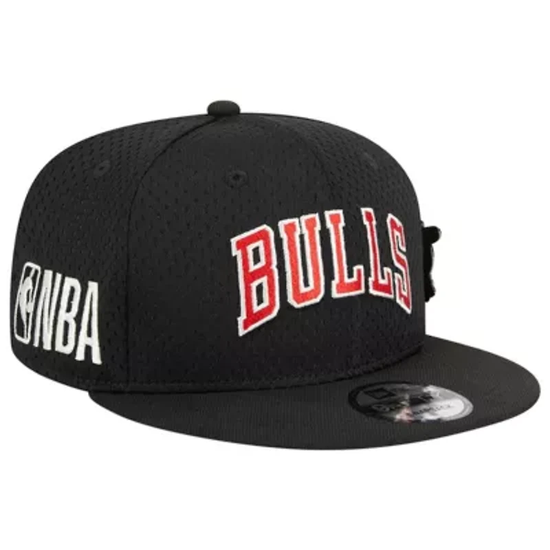 NBA Chicago Bulls -Up Pin Mesh 9FIFTY Snapback Hat