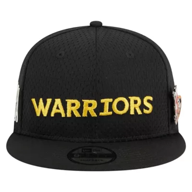 NBA Golden State Warriors -Up Pin Mesh 9FIFTY Snapback Hat