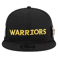 NBA Golden State Warriors -Up Pin Mesh 9FIFTY Snapback Hat