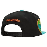 MLB Black/Teal New York Yankees Citrus Cooler Snapback Hat