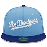MLB Light Los Angeles Dodgers Cooperstown Collection Retro City 59FIFTY Fitted Hat
