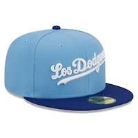 MLB Light Los Angeles Dodgers Cooperstown Collection Retro City 59FIFTY Fitted Hat