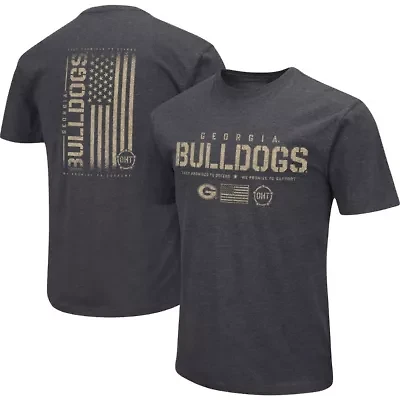 NCAA Georgia Bulldogs Big & Tall OHT Military Appreciation Playbook T-Shirt