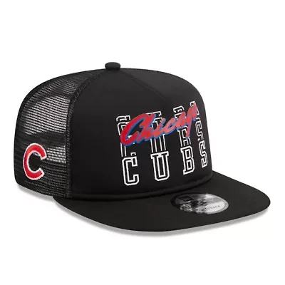 MLB Chicago Cubs Street Team A-Frame Trucker 9FIFTY Snapback Hat