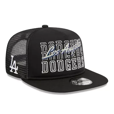 MLB Los Angeles Dodgers Street Team A-Frame Trucker 9FIFTY Snapback Hat