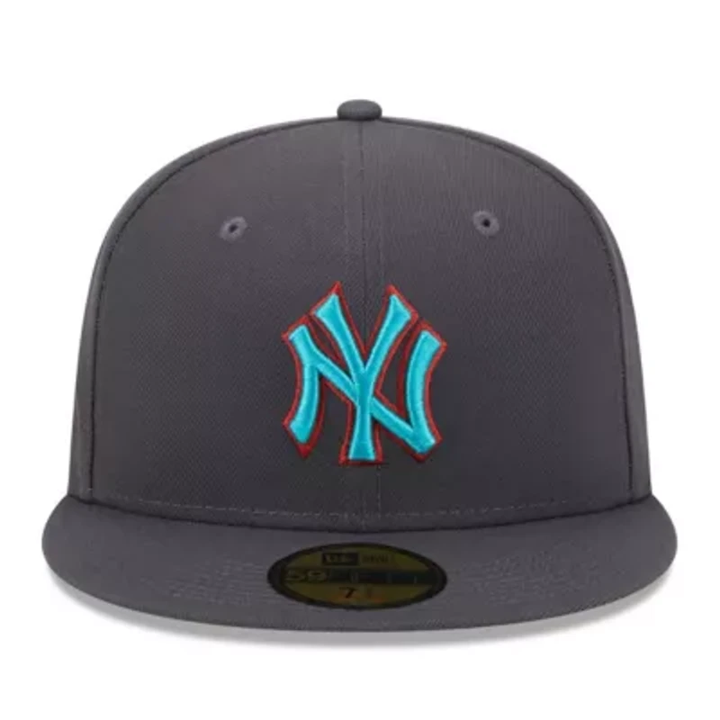 MLB New York Yankees Print Undervisor 59FIFTY Fitted Hat