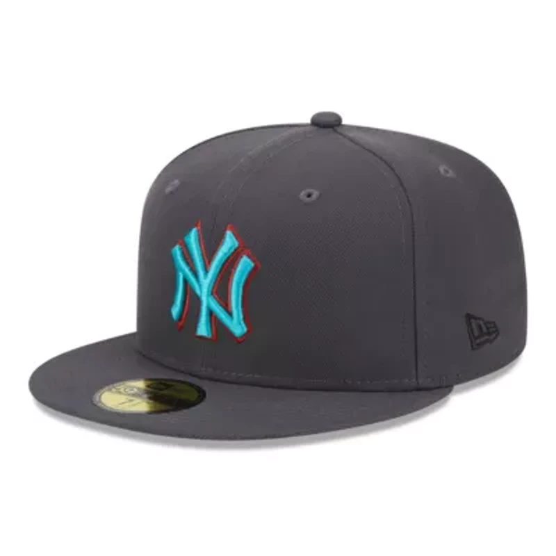 MLB New York Yankees Print Undervisor 59FIFTY Fitted Hat
