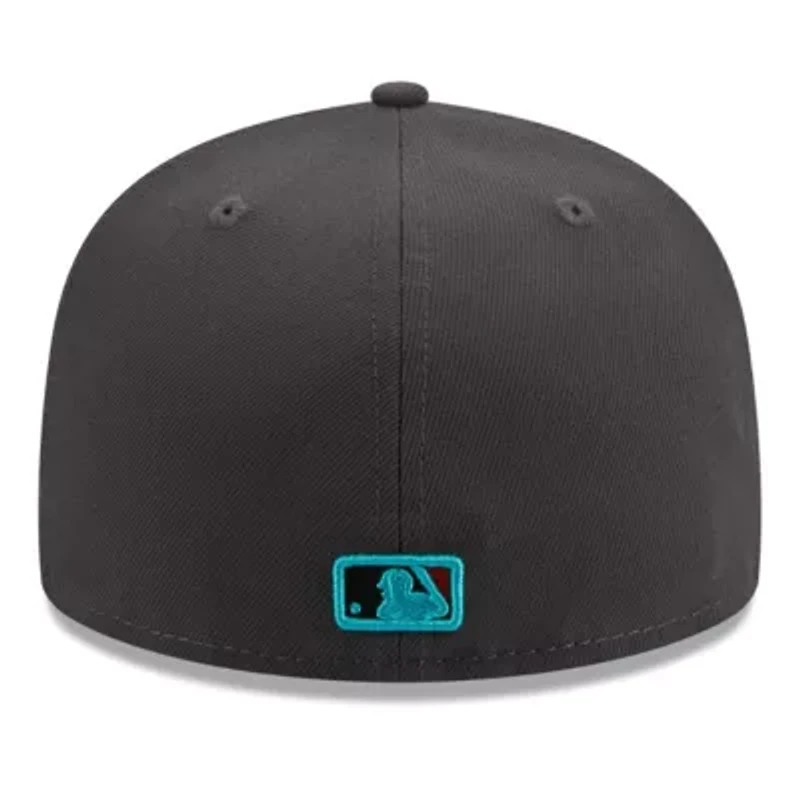 Cooperstown Teams Oakland Athletics Print Undervisor 59FIFTY Fitted Hat