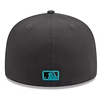 Cooperstown Teams Oakland Athletics Print Undervisor 59FIFTY Fitted Hat