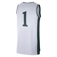 NCAA Jordan Brand #1 Michigan State Spartans Limited Authentic Jersey
