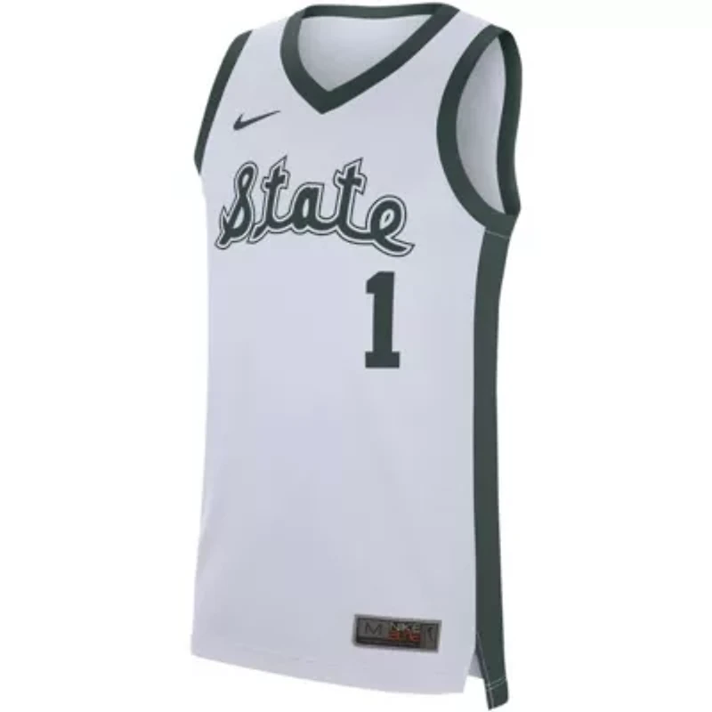 NCAA Nike #1 Michigan State Spartans Replica Jersey