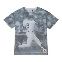 MLB Derek Jeter New York Yankees Cooperstown Collection Highlight Sublimated Player Graphic T-Shirt