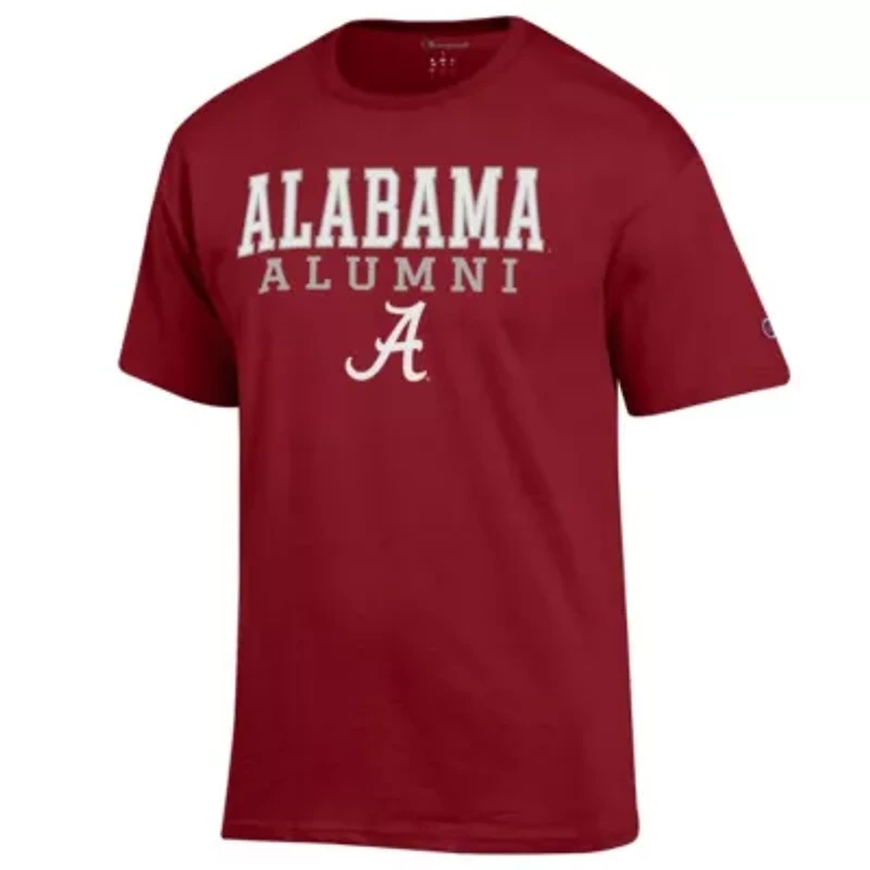 Alabama Crimson Tide NCAA Alumni Logo Stack T-Shirt
