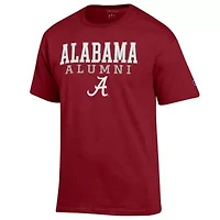 Alabama Crimson Tide NCAA Alumni Logo Stack T-Shirt