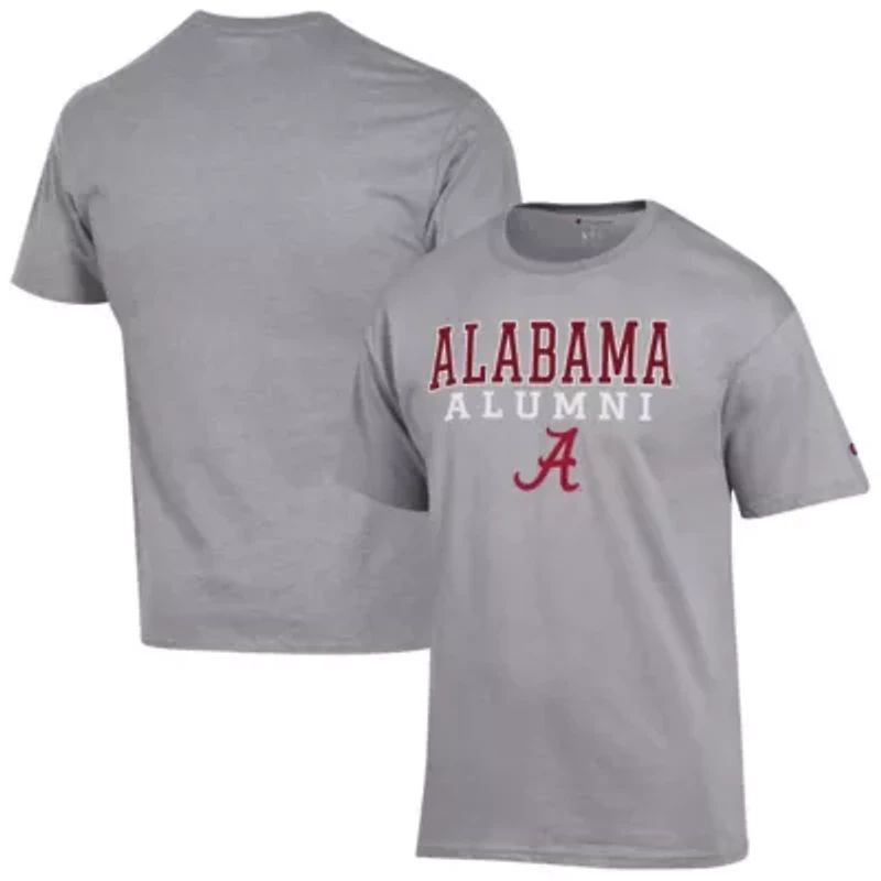 Alabama Crimson Tide NCAA Alumni Logo Stack T-Shirt