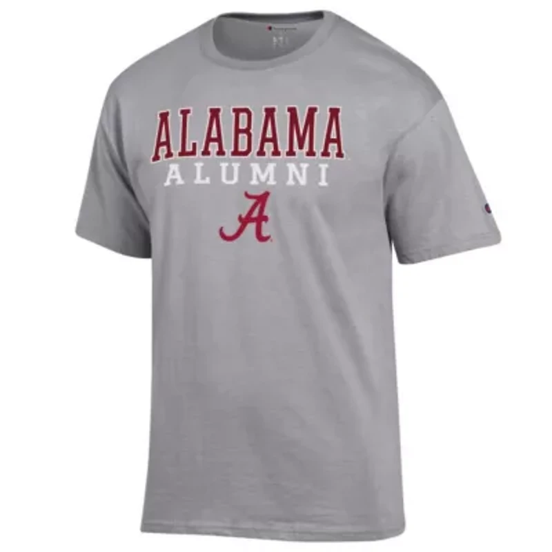 Alabama Crimson Tide NCAA Alumni Logo Stack T-Shirt