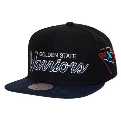 NBA Golden State Warriors Hardwood Classics MVP Team Script 2.0 Snapback Hat