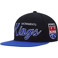 NBA Sacramento Kings Hardwood Classics MVP Team Script 2.0 Snapback Hat