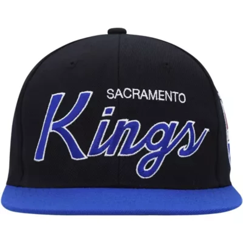 NBA Sacramento Kings Hardwood Classics MVP Team Script 2.0 Snapback Hat