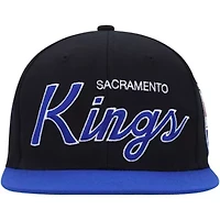 NBA Sacramento Kings Hardwood Classics MVP Team Script 2.0 Snapback Hat