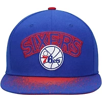 NBA Philadelphia 76ers Hardwood Classics Energy Re-Take Speckle Brim Snapback Hat