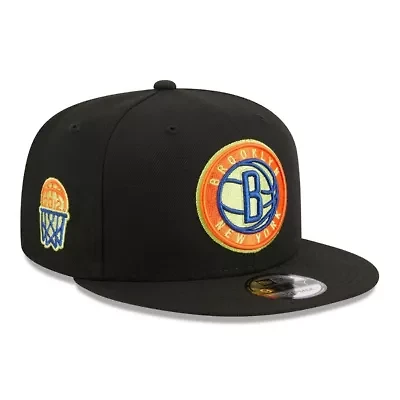 NBA Brooklyn Nets Neon Pop 9FIFTY Snapback Hat