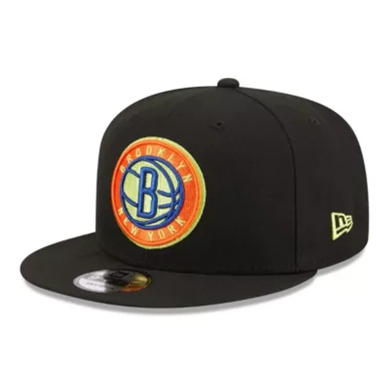 NBA Brooklyn Nets Neon Pop 9FIFTY Snapback Hat