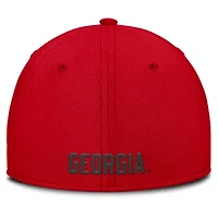 NCAA Nike Georgia Bulldogs Rise Swoosh Dri-FIT Flex Hat