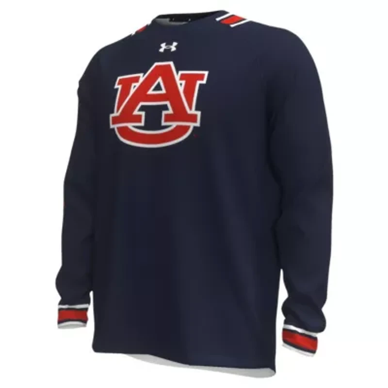 NCAA Under Armour Auburn Tigers Shooter Raglan Long Sleeve T-Shirt