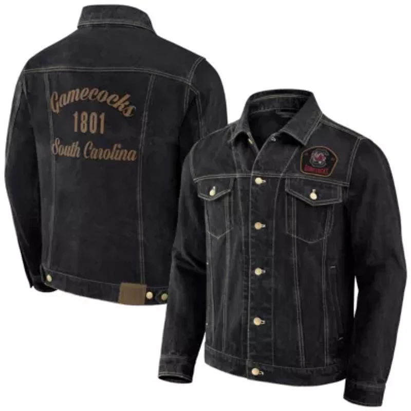 NCAA South Carolina Gamecocks Button-Up Jacket