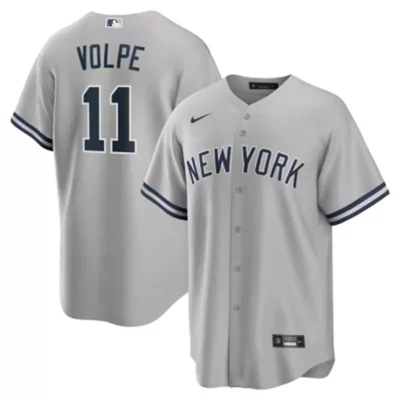 MLB Nike Anthony Volpe New York Yankees Road Replica Jersey