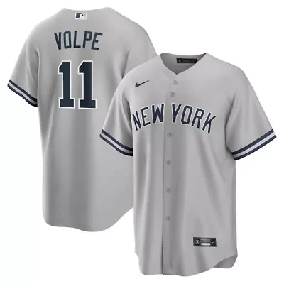 MLB Nike Anthony Volpe New York Yankees Road Replica Jersey