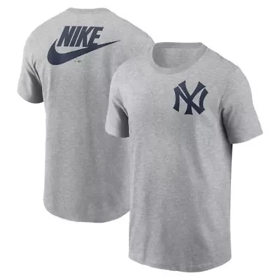 MLB Nike New York Yankees Cooperstown Collection Large Logo 2-Hit T-Shirt
