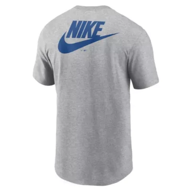 MLB Nike New York Mets Cooperstown Collection Large Logo 2-Hit T-Shirt