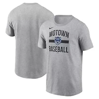 MLB Nike Detroit Tigers City Connect Arched Team Phrase T-Shirt