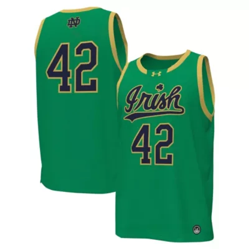 NCAA Under Armour # Kelly Notre Dame Fighting Irish Replica Basketball Jersey