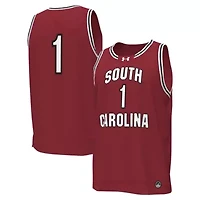 NCAA Under Armour #1 South Carolina Gamecocks Replica Basketball Jersey