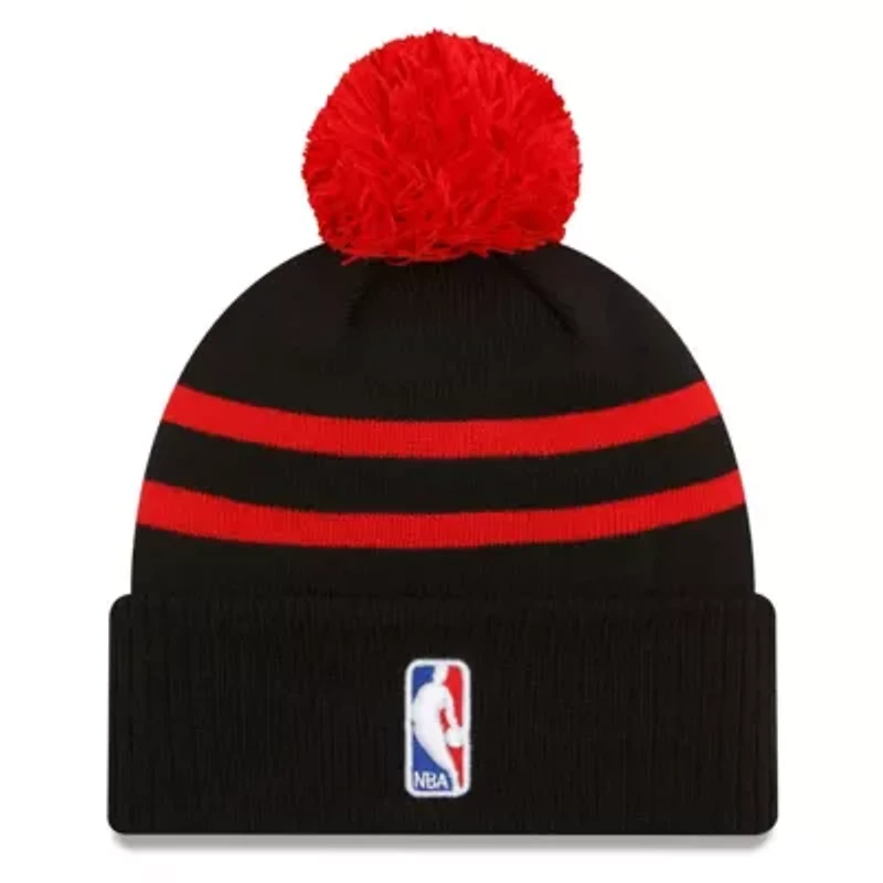 NBA Chicago Bulls 2023/24 City Edition Cuffed Pom Knit Hat