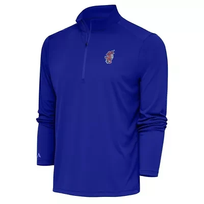 NCAA Florida Gators Swinging Gator Tribute Quarter-Zip Pullover Top