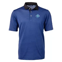 NCAA Indiana State Sycamores Big & Tall Virtue Eco Pique Micro Stripe Recycled Polo
