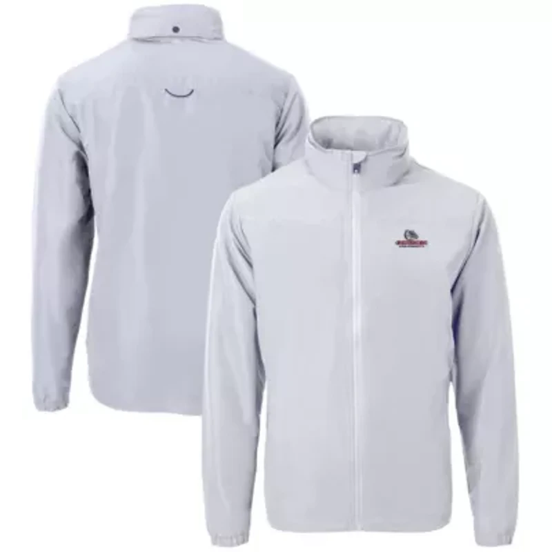 Gonzaga University Bulldogs NCAA Big & Tall Charter Eco Knit Recycled Full-Zip Jacket